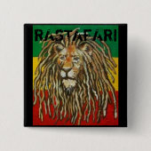 Rastafariのバッジ 缶バッジ (正面)