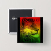Rastafariのバッジ 缶バッジ (正面&裏面)
