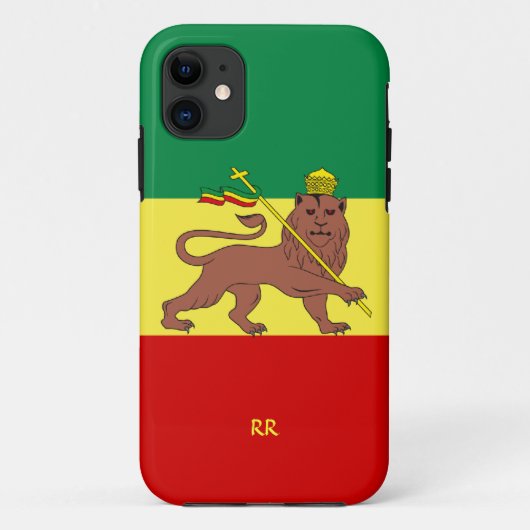 Rastafariのレゲエ音楽旗のiPhone 5の場合 Case-Mate iPhoneケース (裏面)