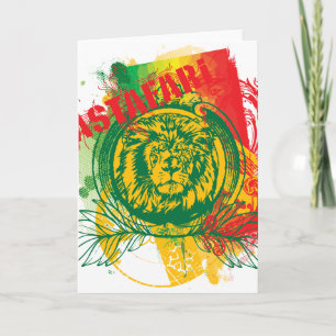 Rastafariの挨拶状 カード