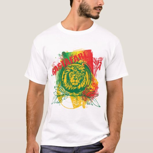 RastafariのTシャツ Tシャツ (正面)