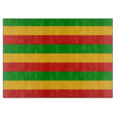 RASTAFARIフラグの色+あなたのアイディア カッティングボード (正面)