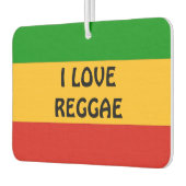 RASTAFARIフラグの色+あなたのアイディア カーエアーフレッシュナー (左)