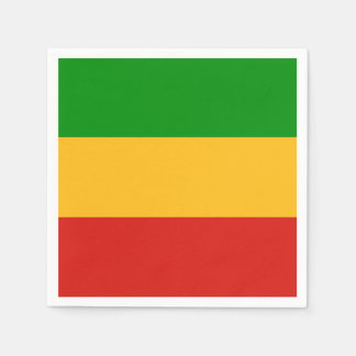 RASTAFARIフラグの色+あなたのアイディア スタンダードカクテルナプキン