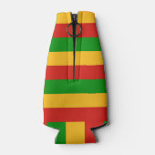 RASTAFARIフラグの色+あなたのアイディア ボトルクーラー (裏面)