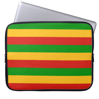 RASTAFARIフラグの色+あなたのアイディア ラップトップスリーブ