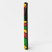 RASTAFARIフラッグボタンレイ+サインまたはモノグラム Case-Mate iPhoneケース (裏面/左)