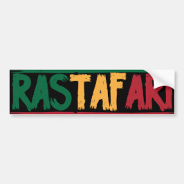 Rastafari バンパーステッカー
