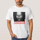 Rastafari Buju Rasta Roots Blessed Reggae Shirt Tシャツ (正面)