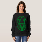 Rastafari Lion Head Jamaica Souvenir Rasta Roots R スウェットシャツ (正面フル)