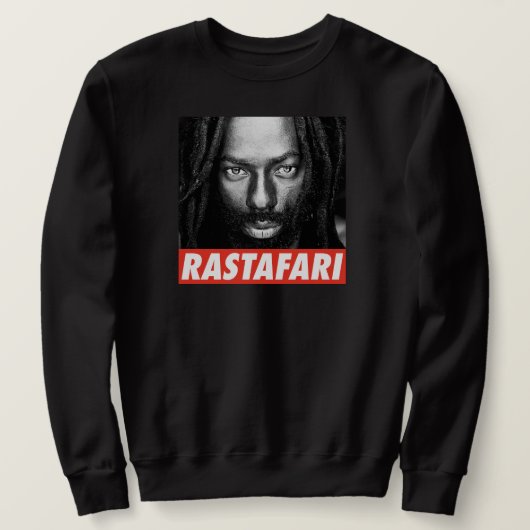 Rastafari Rasta Reggae Buju Roots Sweater スウェットシャツ (デザイン正面)