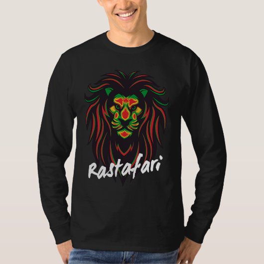 Rastafari Soldier of Jamaica Souvenir Rasta Roots  Tシャツ (正面)