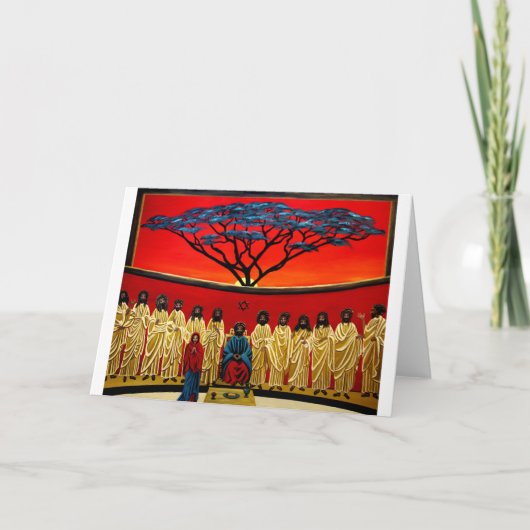 Rastafarianの最後の晩餐 カード (正面)