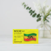 Rastafarianの編集可能名刺 名刺 (スタンド正面)