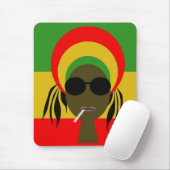 rastafarian マウスパッド (マウス)
