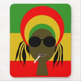 rastafarian マウスパッド