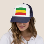Rastafarian Flag Rasta Ethiopian キャップ (インサイチュ)