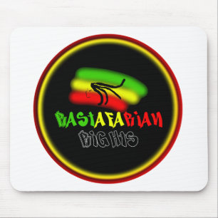 Rastarfarian Rightsロゴ マウスパッド