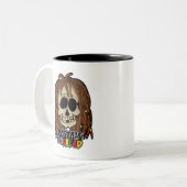 RASTA'S NOT DREAD ! REGGAE ツートーンマグカップ (正面左)