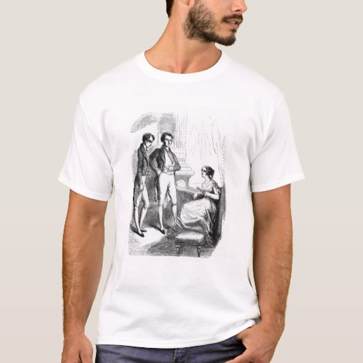 Rastignacは夫人にde Nucingen導入しました Tシャツ (正面)