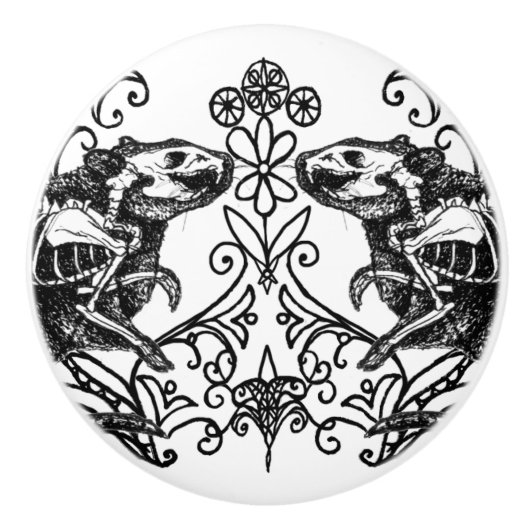 Rat Anatomy Ceramic Knob セラミックノブ (正面)