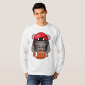 Rat at Football Sports Tシャツ (正面フル)