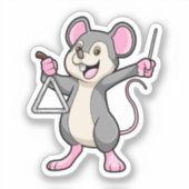 Rat at Music with Triangel シール (正面)