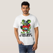Rat Fink I Don't want no trouble Tシャツ (正面フル)