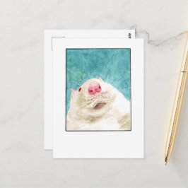 Rat Pet Selfie- DNMポストカード ポストカード