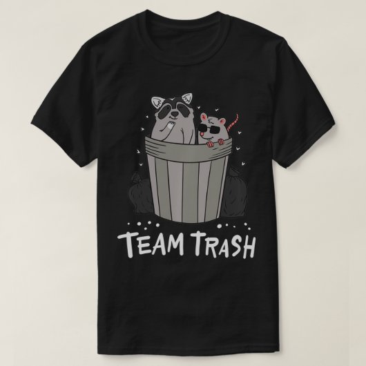 Rat Raccoon Funny Pullover Tシャツ (デザイン正面)