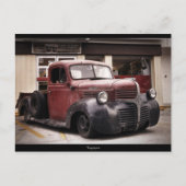 「RAT ROD」 DODGEはがき ポストカード (正面)