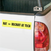 RAT=TECHで採用 バンパーステッカー (トラック上)