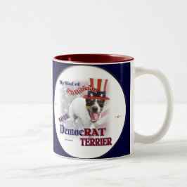 RAT TERRIERギフト ツートーンマグカップ
