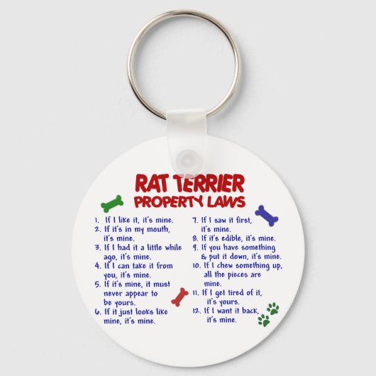 RAT TERRIER財産法2 キーホルダー (正面)