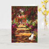 Rat Terrier – パス カード (黄色い花)