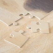 Rat Terrier Beach Relax Scene ジグソーパズル (側面)