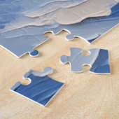 Rat Terrier Christmas Boat Holiday ジグソーパズル (側面)