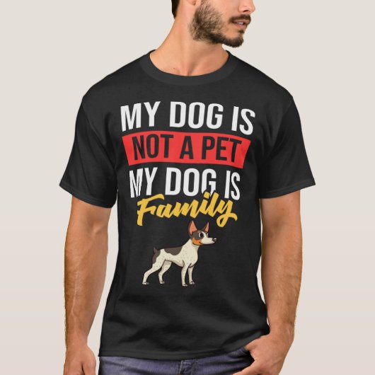 Rat Terrier Dog Puppies Owner Tシャツ (正面)