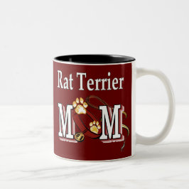 Rat Terrier MOMギフト ツートーンマグカップ