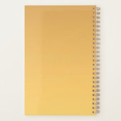 Rat Year 2020 fruits エレガント Monogram Sプランナー プランナー手帳 (裏面)