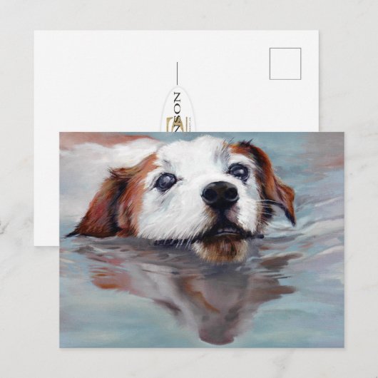 Rataplan Jack Russel Postcard ポストカード (正面/裏面)