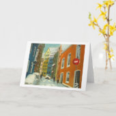 Rataskaevuの通り、タリンエストニア カード (黄色い花)