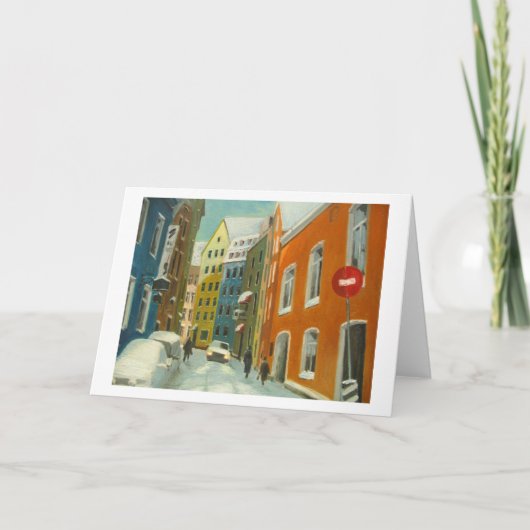 Rataskaevuの通り、タリンエストニア カード (正面)