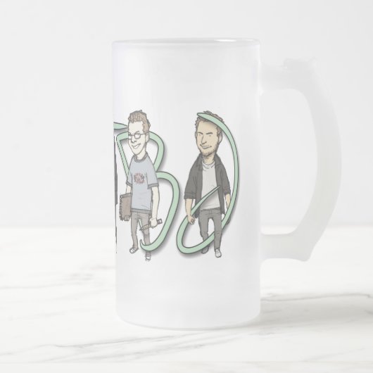 RATBJのコレクターのコップ フロストグラスビールジョッキ (右)