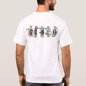 RATBJ破壊シャツ Tシャツ (裏面)