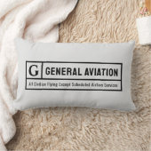 Rated G General Aviation Lumbar Pillow ランバークッション (ブランケット)