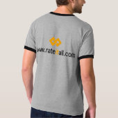 RateItAllの星-信号器T Tシャツ (裏面)