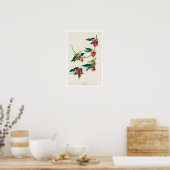 Rathbone Warbler by Audubon Poster ポスター (キッチン)