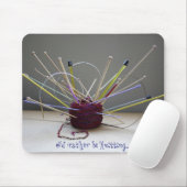 Ratherbeknitting マウスパッド (マウス)