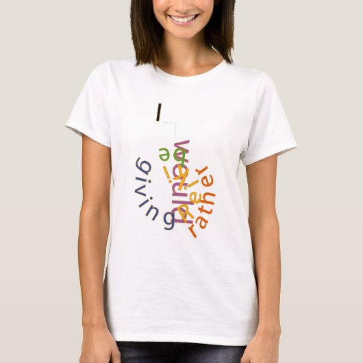 RatherbgivReiki12.jpg Tシャツ (正面)
